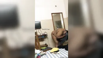 Chubby Married Woman Fresh Out Of Shower Dripping Wet And Naked