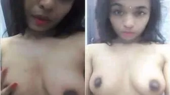 Young GF Mansi Exposing Her Perky Tits On Video Tonight