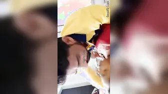 Young Couple Getting Naughty Together In Budget Hotel Room Today