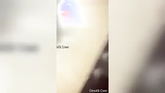 Shy Bengali GF Showing Her Chest Captured By Boyfriend
