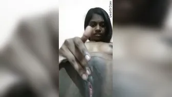 Tamil GF Recording Herself Masturbating For Her Boyfriend