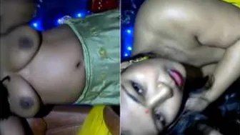 Village Wife Showing Off Her Naked Body During Live Cam Session