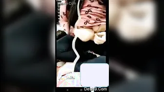 Naughty Desi Babe Flashing Her Perky Tits On Private Video Chat