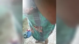 Desi Bhabhi Getting Dressed While Hubby Secretly Records Her Ass