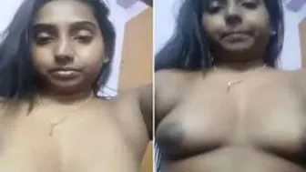 Slutty Desi GF Stripping Naked And Playing With Herself