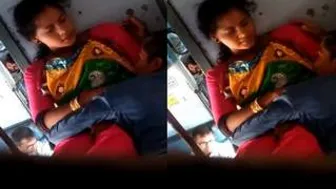 Horny Desi Couple Getting Naughty During Late Night Train Ride