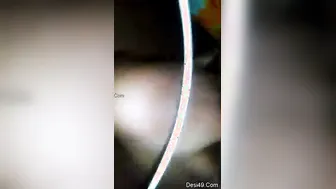 Naked GF Showing Off Her Perky Tits And Shaved Pussy