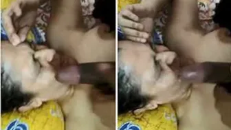 Desi Wife Taking Hubbys Thick Load All Over Her Pretty Face