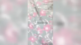 Oiling Up My GFs Big Soft Tits Making Her Moan Loud