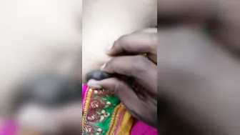 Lover Sucking His Desi GFs Soft Boobs Passionately