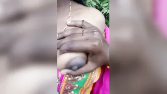 Lover Sucking His Desi GFs Soft Boobs Passionately
