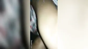 Village Wife Showing Her Tits And Pussy To Husband On Camera