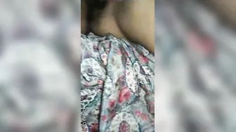 Village Wife Showing Her Tits And Pussy To Husband On Camera