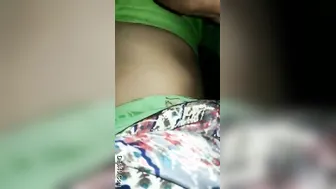 Village Wife Showing Her Tits And Pussy To Husband On Camera