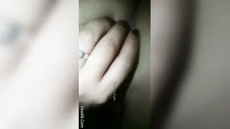Hot Desi Babe Fingering Her Wet Pussy Recording Clip For Her Man