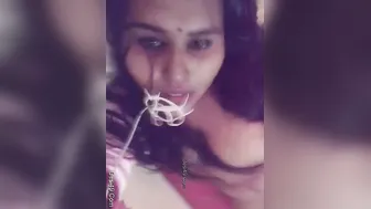 Adorable GF Stripping Topless During Our Video Call Today