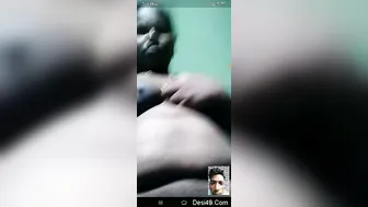 Tamil Bhabhi Revealing Herself To Her Secret Lover At Home Today