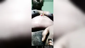 Tamil Bhabhi Revealing Herself To Her Secret Lover At Home Today