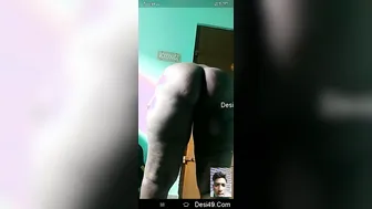 Tamil Bhabhi Revealing Herself To Her Secret Lover At Home Today