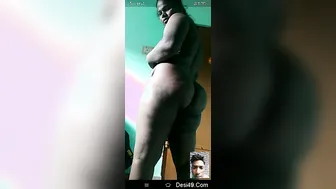 Tamil Bhabhi Revealing Herself To Her Secret Lover At Home Today