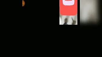 Cute GF Flashing Her Perky Tits On Video Call For Him