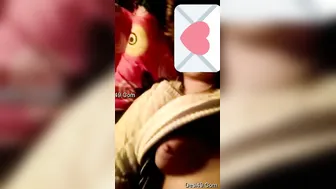 Desi Girl Flashing Her Tits And Pussy For Lover On Video Call