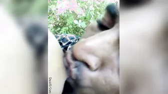 Village GF Getting Her Tits Sucked By Her Horny Lover