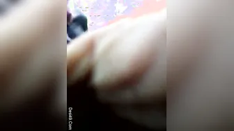 Village GF Getting Her Tits Sucked By Her Horny Lover