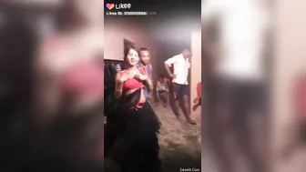 Desi Village Wife Dancing Seductively Stripping Her Clothes Off