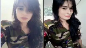 Cute GF Fingering Her Pussy For Me During Video Call