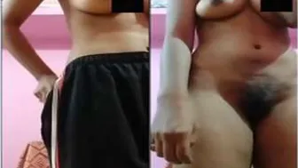 Shy Desi GF Undressing And Showing Her Tight Body To Me