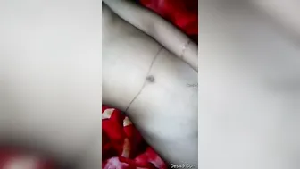 Cute GF Fingering Her Pussy Recording Clip For Lover