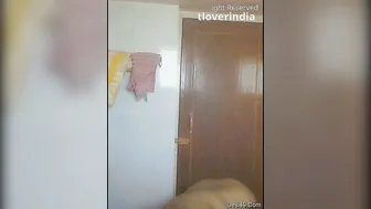 Wife Stripping Off Her Clothes Getting Ready For Her Bath Time