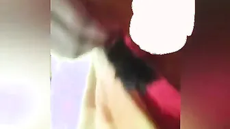 Village Wife Sucking Her Own Tits During Naughty Video Call