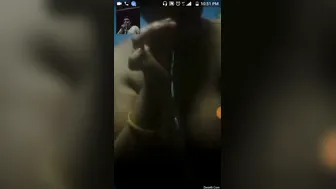 Horny Bhabhi Flaunting Her Tits And Pussy During Video Call