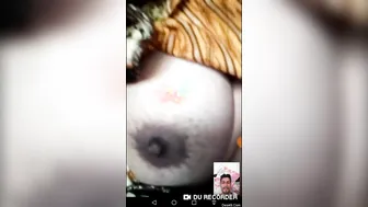 Married Bhabhi Showing Big Boobs To Lover On Video Call Sex