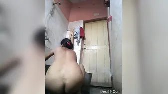 Famous Bhabhi Stripping Completely Naked In Bathroom For Him