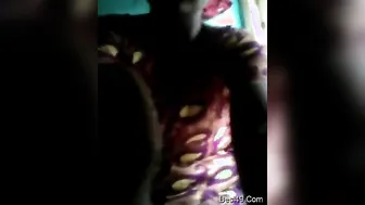 Young Babe Teasing With Her Body Showing Tits And Pussy Off