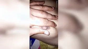 Married Wife Getting Her Boobs Squeezed Hard By Her Husband