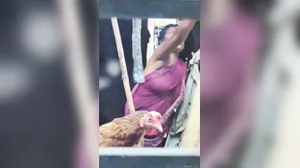 Neighbor Secretly Filming Aunty Changing Her Blouse Next Door