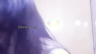 My GF Flashing Her Natural Tits Teasing Me On Camera