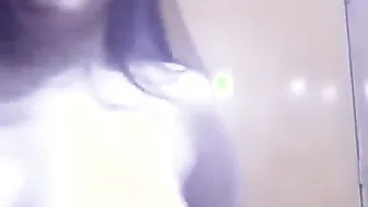 My GF Flashing Her Natural Tits Teasing Me On Camera