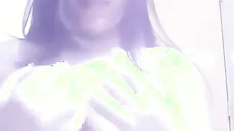 My GF Flashing Her Natural Tits Teasing Me On Camera