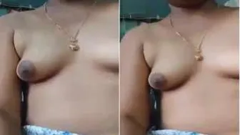Village Bhabhi Exposing Her Beautiful Boobs Getting So Naughty
