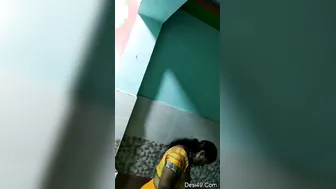 Busty Mallu Bhabhi Getting Dressed After Wild Session Caught Here