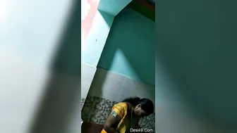 Busty Mallu Bhabhi Getting Dressed After Wild Session Caught Here