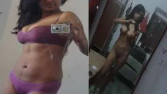 Horny GF Masturbating Hard Recording Herself For Her Lover