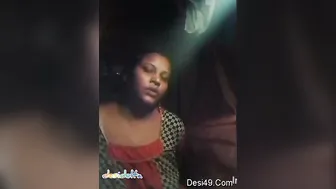 Village Bhabhi Stripping Naked Revealing Her Massive Boobs Alone