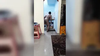 South Indian Bhabhi Posing Nude While Hubby Films Her Body