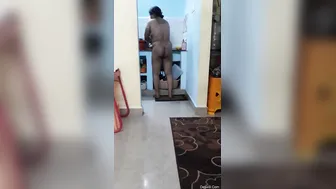 South Indian Bhabhi Posing Nude While Hubby Films Her Body